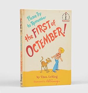 Bild des Verkufers fr Please Try to Remember the First of Octember! Illustrated by Art Cumings. zum Verkauf von Peter Harrington.  ABA/ ILAB.