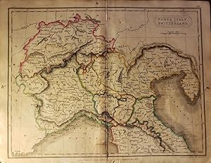 Original Map - "North Italy and Switzerland."