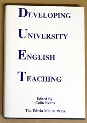 Developing University English Teaching. An Interdisciplinary Approach to Humanities Teaching at U...