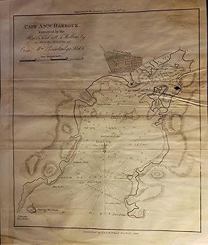 Original Map - "Cape Ann Harbour. Surveyed by the Rev. C. Fetch and W. T. Mallone Esq. in 1819 by...