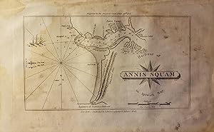 Original Map -"Harbour of Annis Squam in Ipswich Bar"