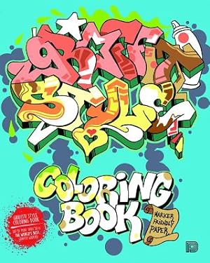 Seller image for Graffiti Style Coloring Book (Paperback or Softback) for sale by BargainBookStores