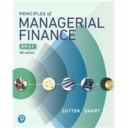 Image du vendeur pour Principles of Managerial Finance, Brief mis en vente par eCampus