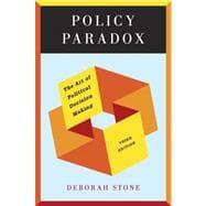Immagine del venditore per Policy Paradox: The Art of Political Decision Making (Third Edition) venduto da eCampus