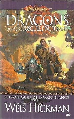 Seller image for Dragons d'un crpuscule d'automne - Chroniques de Dragonlance tome 1 for sale by Joie de Livre