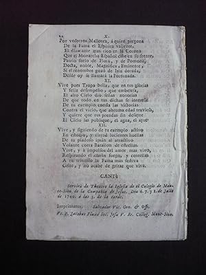 AL SANTO ENTRE LOS SANTOS GRANDE. [Certamen Retórico-Poético].