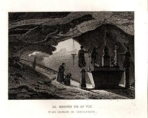 Bild des Verkufers fr Grotte Saint-Vit bei Saverne im Elsa. zum Verkauf von Antiquariat Martin Barbian & Grund GbR