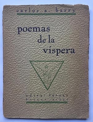 Seller image for Poemas de la vspera. Con dos vietas y una impresin de yilo sobre el autor for sale by Apartirdecero