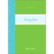 Seller image for Acting One for sale by eCampus