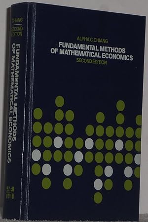 Seller image for Fundamental methods of mathematical economics for sale by Los libros del Abuelo