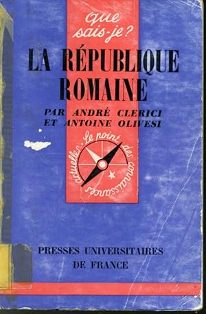 La république romaine- 5e édition corrigée