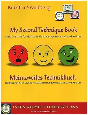 Immagine del venditore per Mein zweites Technikbuch (+Download)fr Violine (z.T. mit Klavier) (en/dt) : (Klavierbegleitung als Download im PDF-Format) venduto da AHA-BUCH GmbH