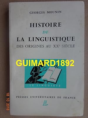 Histoire de la linguistique