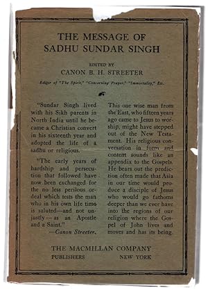 Seller image for The Sadhu: a study in mysticism and practical religion for sale by Once Read Books