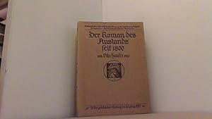Bild des Verkufers fr Der Roman des Auslands seit 1800. (Ordentliche Verffentlichung der "Pdagogischen Literatur-Gesell - schaft Neue Bahnen"). zum Verkauf von Antiquariat Uwe Berg