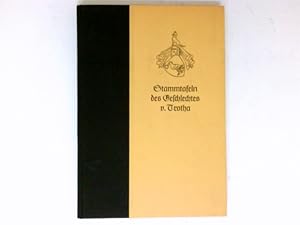 Seller image for Stammtafeln des Geschlechtes v Trotha : for sale by Antiquariat Buchhandel Daniel Viertel