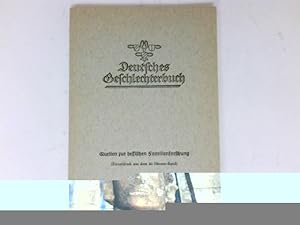 Seller image for Quellen zur hessischen Familienforschung : Hessisches Geschlechterbuch. 20. Band. for sale by Antiquariat Buchhandel Daniel Viertel