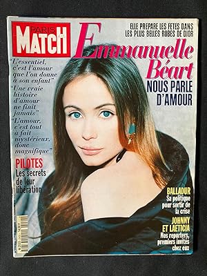 PARIS MATCH-N°2430-21 DECEMBRE 1995-EMMANUELLE BEART