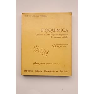 Immagine del venditore per Bioqumica. Coleccin de 2087 preguntas programadas de respuestas mltiples venduto da LIBRERA SOLAR DEL BRUTO