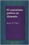 Seller image for El extremismo poltico en Alemania for sale by AG Library