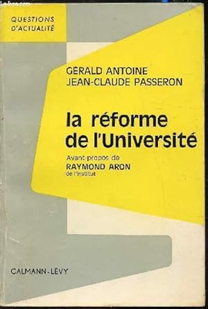 La réforme de l'Université -