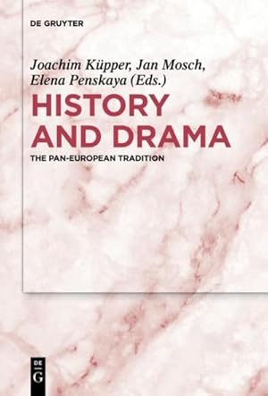 Bild des Verkufers fr History and Drama : The Pan-European Tradition zum Verkauf von AHA-BUCH GmbH