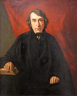 Seller image for Mammoth Portrait of Roger Brooke Taney, Oil on Canvas, framed for sale by The Lawbook Exchange, Ltd., ABAA  ILAB