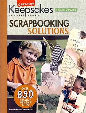 Imagen del vendedor de Scrapbooking Solutions (Leisure Arts #15935) a la venta por Kayleighbug Books, IOBA