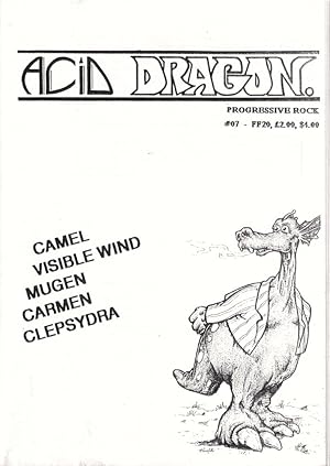 Bild des Verkufers fr Acid Dragon: Progressive Rock Issue Number 7 zum Verkauf von Kenneth Mallory Bookseller ABAA