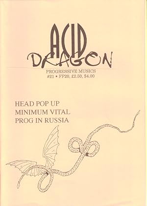 Bild des Verkufers fr Acid Dragon: Progressive Musics Issue Number 21 zum Verkauf von Kenneth Mallory Bookseller ABAA