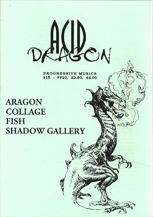 Bild des Verkufers fr Acid Dragon: Progressive Musics Issue Number 15 zum Verkauf von Kenneth Mallory Bookseller ABAA