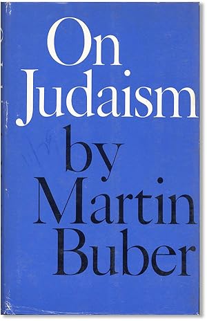 Imagen del vendedor de On Judaism a la venta por Lorne Bair Rare Books, ABAA