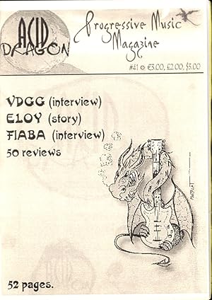 Acid Dragon: Progressive Music Issue Number 41