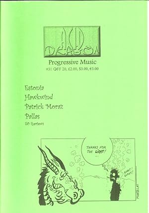 Acid Dragon: Progressive Music Issue Number 31