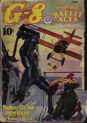 G-8 AND HIS BATTLE ACES: June 1938 ("Patrol of the Iron Hand")