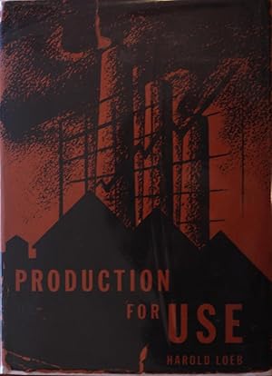 Seller image for Production For Use. for sale by David Morrison Books