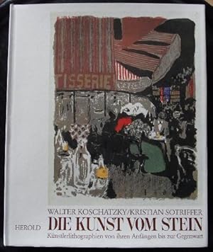 Bild des Verkufers fr Die Kunst vom Stein. Knstlerlithographien v. ihren Anfngen bis zur Gegenwart. Sonderausg.f.d. Edition Voker Huber, Offenbach am Main. zum Verkauf von Antiquariat Seidel & Richter