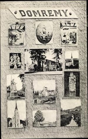 Ansichtskarte / Postkarte Domremy Marne, Kirche, Maria, Engel