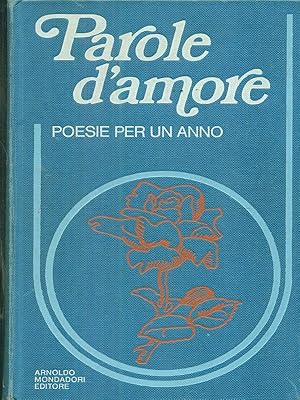 Bild des Verkufers fr Parole d'amore zum Verkauf von Librodifaccia