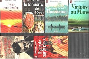 Image du vendeur pour 1 lot de 6 livres / l'hercule sur la place-harricana -le tonnerre de dieu -le voyage du pere -cargo pour l'enfer -victoire au mans mis en vente par librairie philippe arnaiz