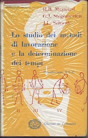 Bild des Verkufers fr LO STUDIO DEI METODI DI LAVORAZIONE E LA DETERMINAZIONE DEI TEMPI - Procedimento M.T.M. zum Verkauf von Invito alla Lettura