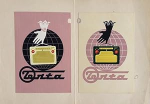 Image du vendeur pour Terta Portable Radio Label mis en vente par Budapest Poster Gallery