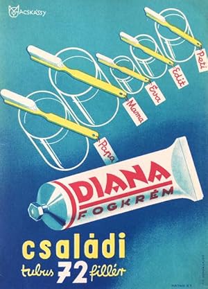 Diana toothpaste - Family tube