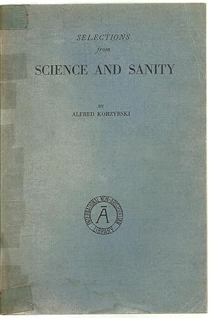 Immagine del venditore per Selections from Science And Sanity venduto da Sabra Books