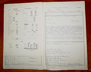 The Cunard Steam-Ship Company Limited - LOG BOOK QUEEN ELIZABETH - Voyage 219 23rd April, 1957 to...