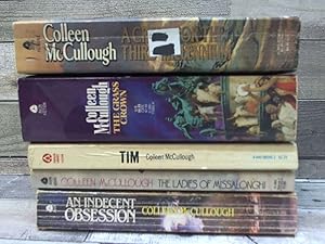 Immagine del venditore per 5 Colleen McCullough Novels (Creed for the Third Millennium, Indecent Obession, Ladies of Missalonghi, Tim, The Grass Crown) venduto da Archives Books inc.