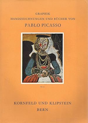 Seller image for Graphik - Handzeichnungen und Bcher von PABLO PICASSO - Kornfeld und Klipstein Bern Samstag, den 20. Juni 1970, 9.30 Uhr for sale by ART...on paper - 20th Century Art Books