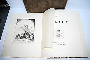 Image du vendeur pour Marthe. Histoire D'une Fille. Ving-neuf Eaux-Fortes Originales De Auguste Brouet . mis en vente par BALAGU LLIBRERA ANTIQURIA