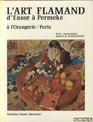 Image du vendeur pour L'Art Flamand d'Ensor  Permeke  L'Orangerie Paris mis en vente par Klondyke