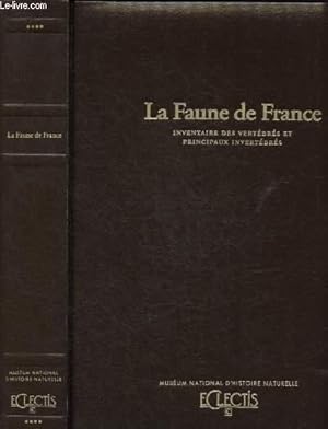 Seller image for La Faune de France - Inventaire des vertbrs et principaux invertbrs for sale by Le-Livre